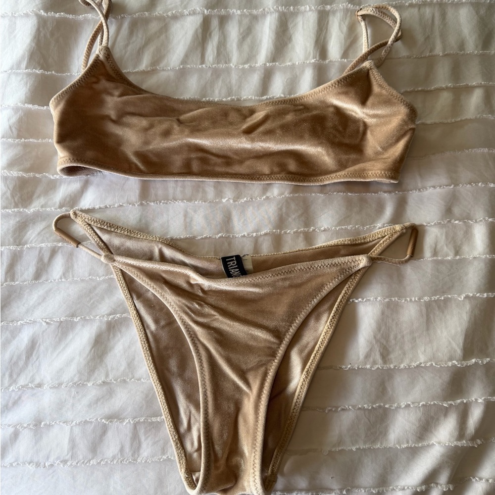 triangl bikini set